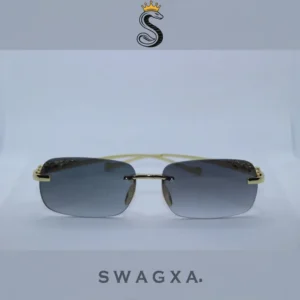 Karan Aujla Style Cat Eye Vintage (Gold Frame) Sunglasses